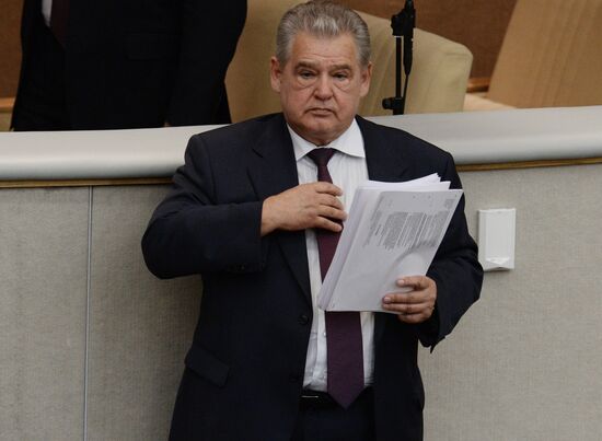 Plenary meeting of the State Duma of the Russian Federation
