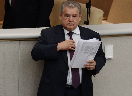 Plenary meeting of the State Duma of the Russian Federation