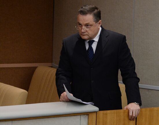 Plenary meeting of the State Duma of the Russian Federation