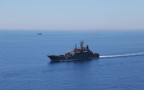Russian-Chinese drills "Joint Sea-2015" in the Mediterranean