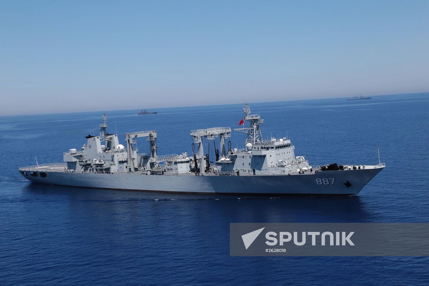 Russian-Chinese drills "Joint Sea-2015" in the Mediterranean