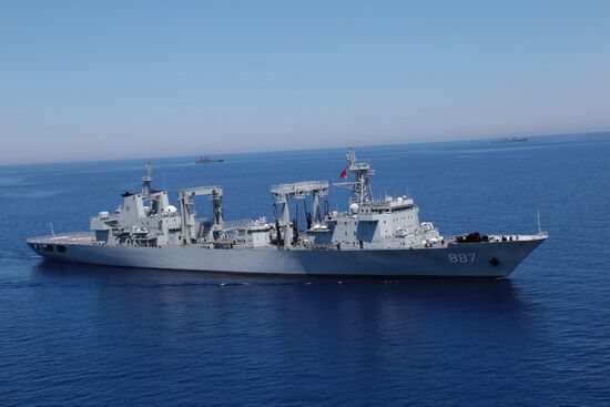 Russian-Chinese drills "Joint Sea-2015" in the Mediterranean