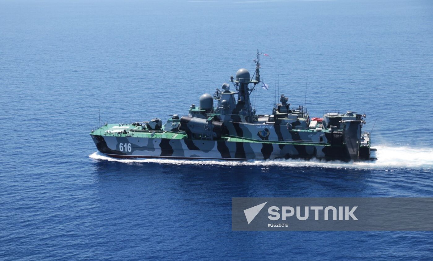Russian-Chinese drills "Joint Sea-2015" in the Mediterranean