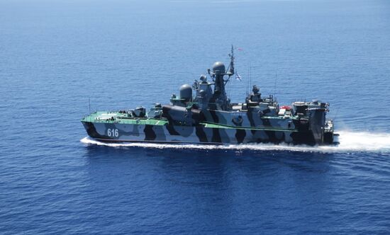 Russian-Chinese drills "Joint Sea-2015" in the Mediterranean