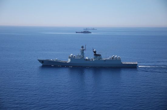 Russian-Chinese drills "Joint Sea-2015" in Mediterranean