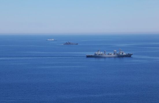 Russian-Chinese drills "Joint Sea-2015" in the Mediterranean