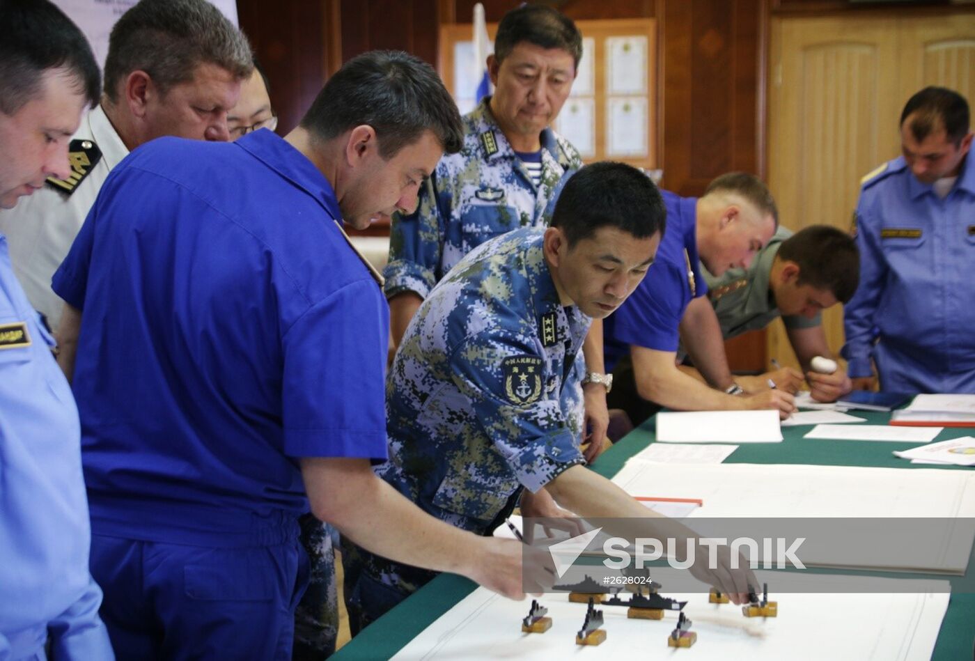 Russian-Chinese drills "Joint Sea-2015" in the Mediterranean