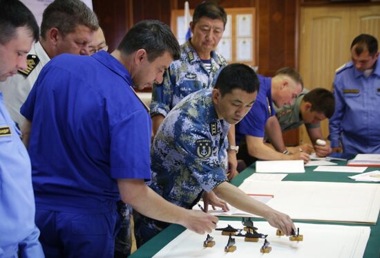 Russian-Chinese drills "Joint Sea-2015" in the Mediterranean