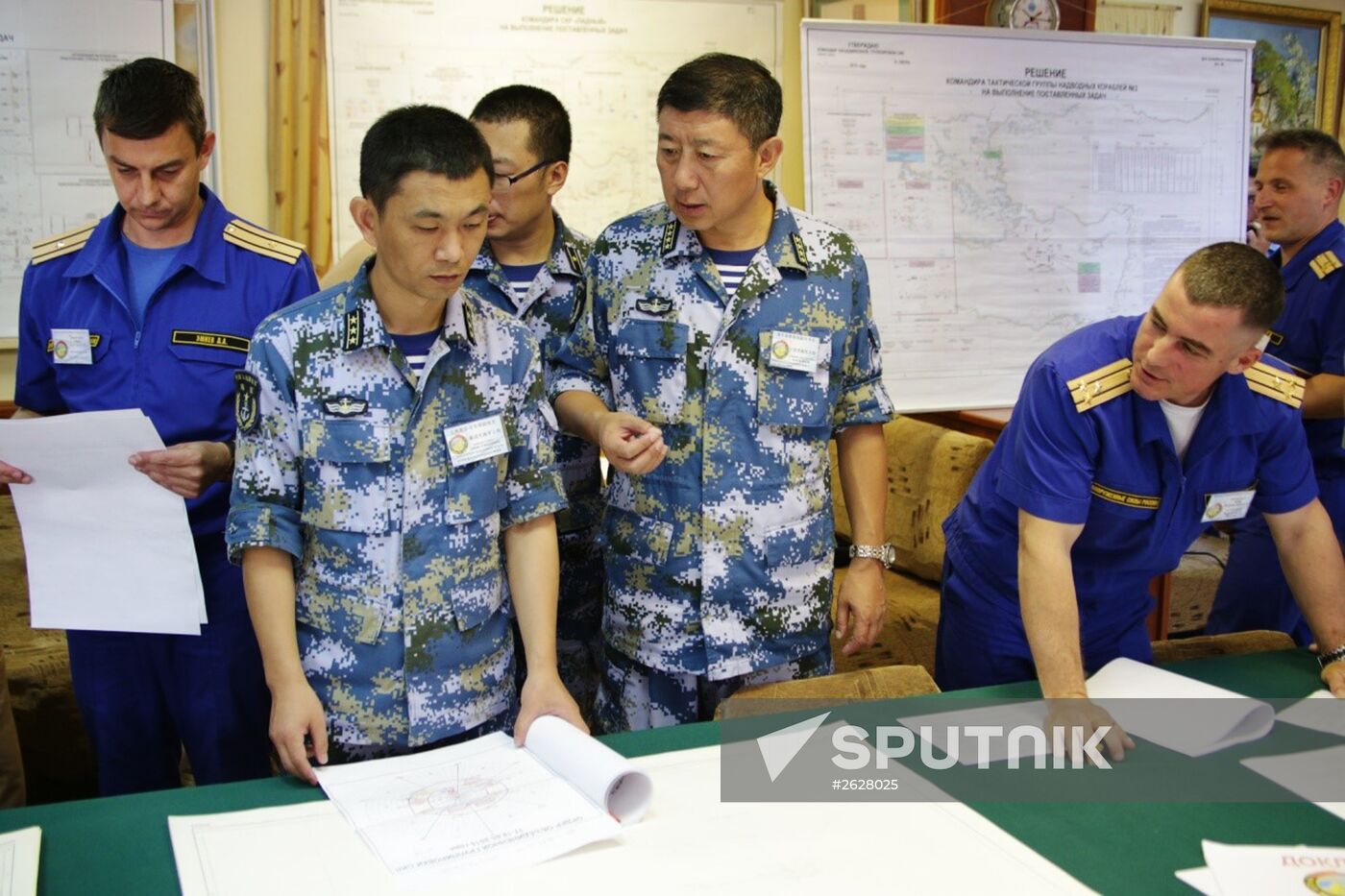 Russian-Chinese drills "Joint Sea-2015" in the Mediterranean