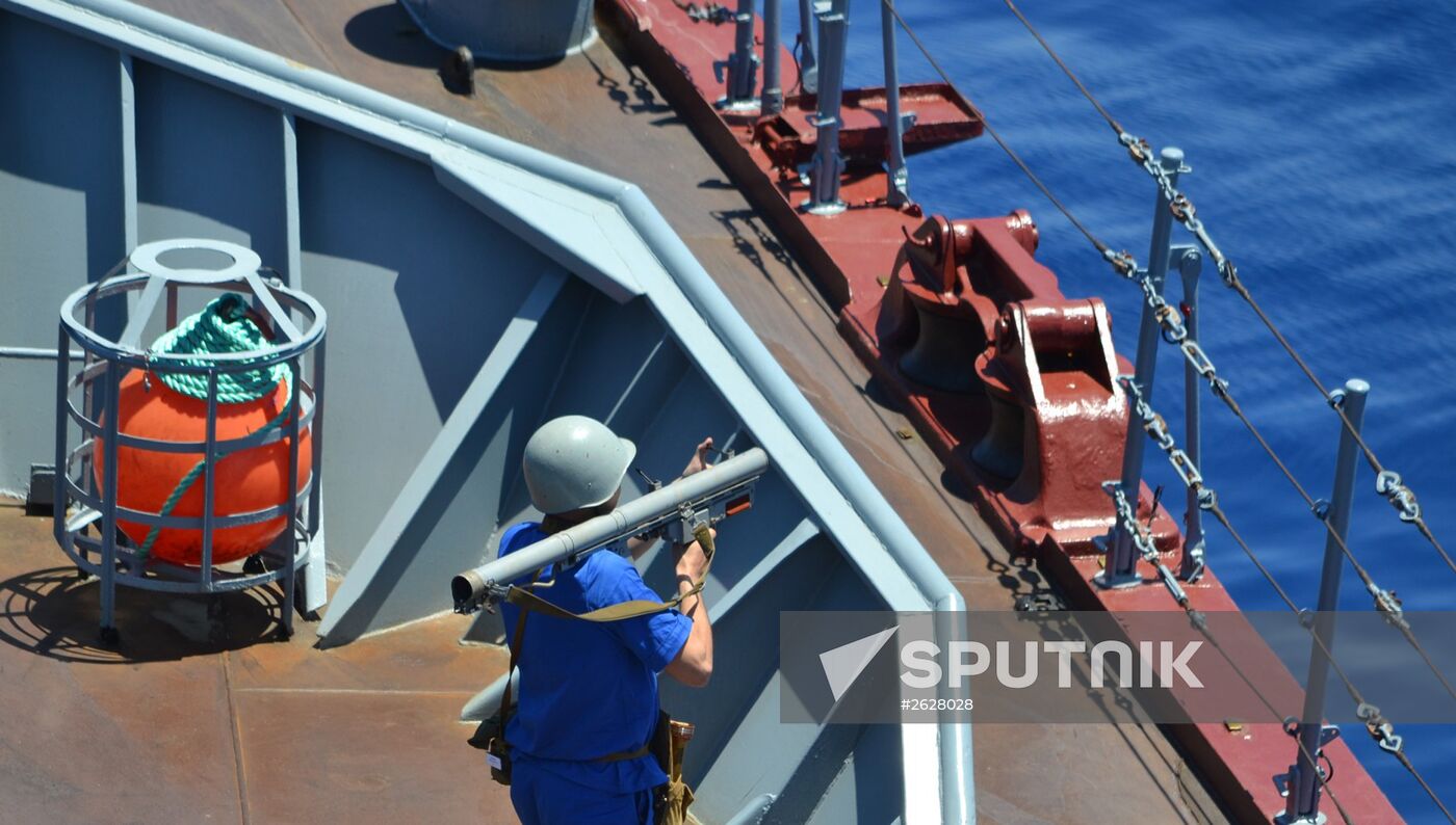 Russian-Chinese drills "Joint Sea-2015" in the Mediterranean