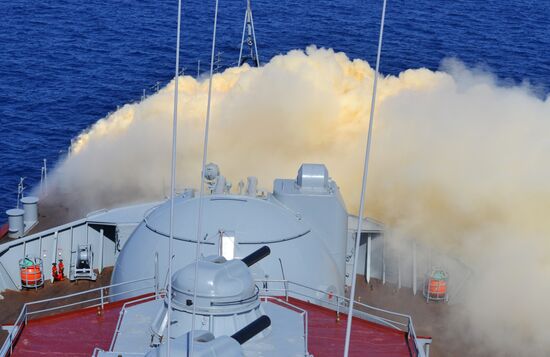Russian-Chinese drills "Joint Sea-2015" in the Mediterranean