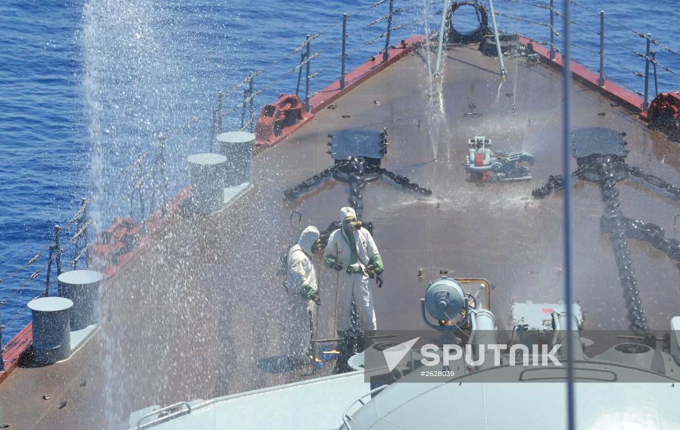 Russian-Chinese drills "Joint Sea-2015" in Mediterranean