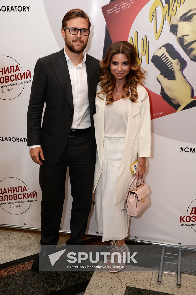 Danila Kozlovsky's musical performance "The Big Dream of an Ordinary Man"