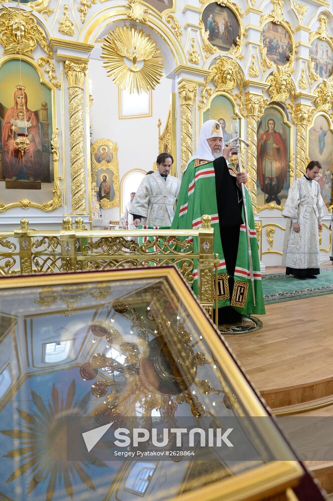 Patriarch Kirill of Moscow and All Russia visits Ulyanovsk. Day Two