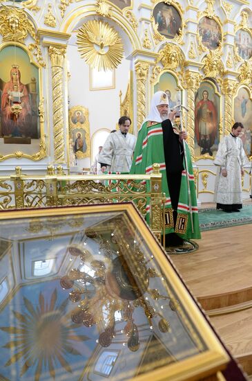 Patriarch Kirill of Moscow and All Russia visits Ulyanovsk. Day Two