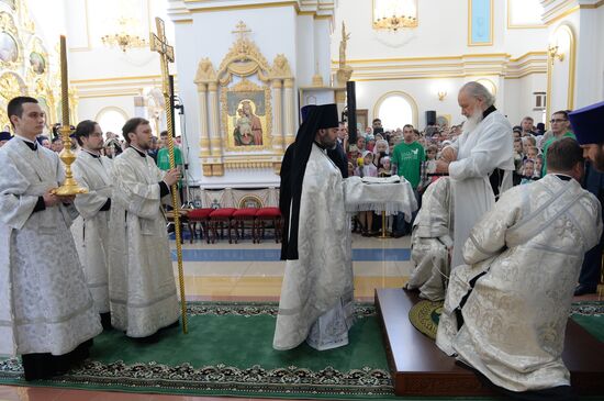 Patriarch Kirill of Moscow and All Russia visits Ulyanovsk. Day Two