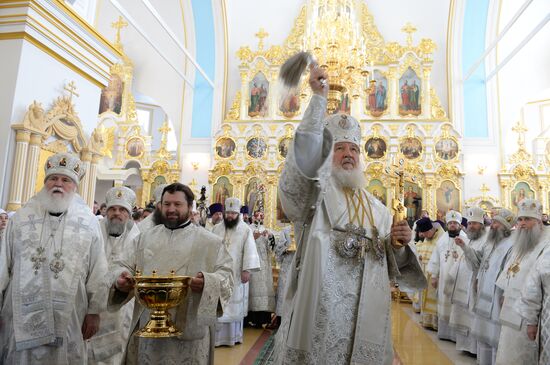 Patriarch Kirill of Moscow and All Russia visits Ulyanovsk. Day Two