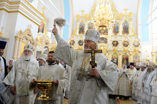 Patriarch Kirill of Moscow and All Russia visits Ulyanovsk. Day Two