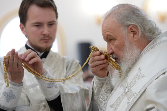 Patriarch Kirill of Moscow and All Russia visits Ulyanovsk. Day Two