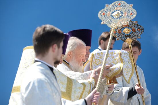 Patriarch Kirill of Moscow and All Russia visits Ulyanovsk. Day Two