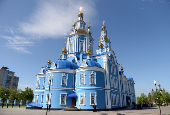 Patriarch Kirill of Moscow and All Russia visits Ulyanovsk. Day Two