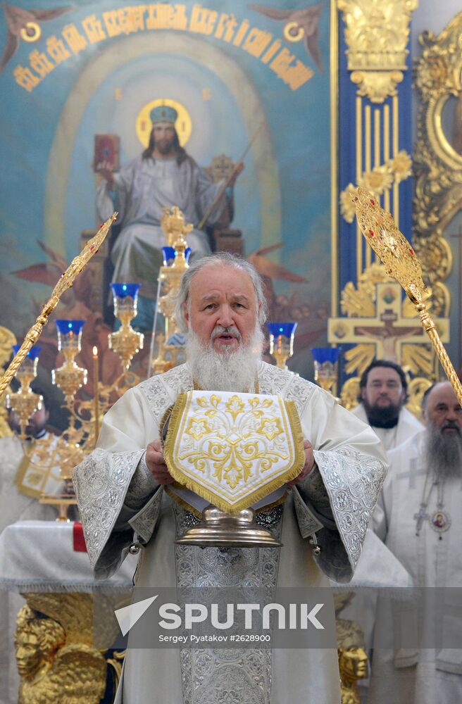 Patriarch Kirill of Moscow and All Russia visits Ulyanovsk. Day Two