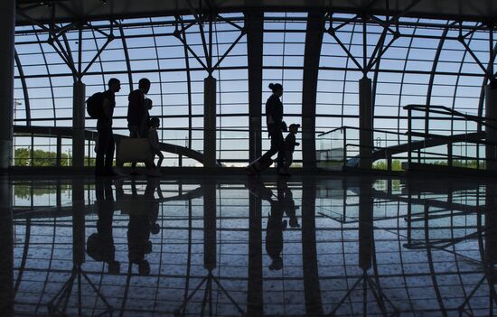 Opening new segment of Domodedovo airport's passenger terminal