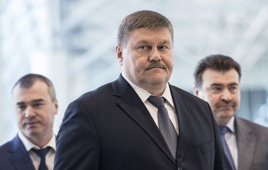 Opening new segment of Domodedovo airport's passenger terminal