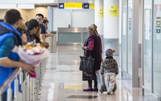 Opening new segment of Domodedovo airport's passenger terminal