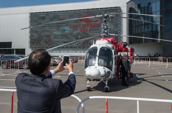 Eighth International Helicopter Technology Exhibition "HeliRussia 2015"