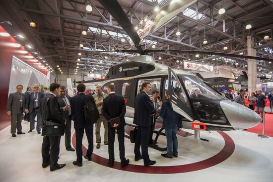 Eighth International Helicopter Technology Exhibition "HeliRussia 2015"
