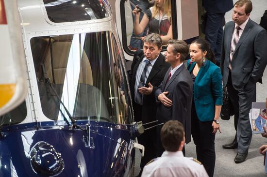 Eighth International Helicopter Technology Exhibition "HeliRussia 2015"