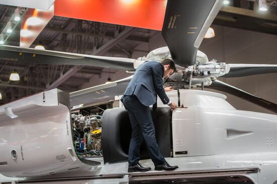 Eighth International Helicopter Technology Exhibition "HeliRussia 2015"
