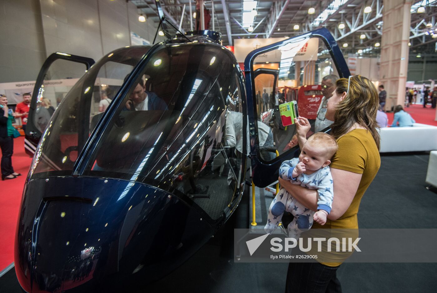 Eighth International Helicopter Technology Exhibition "Heli-Russia 2015"