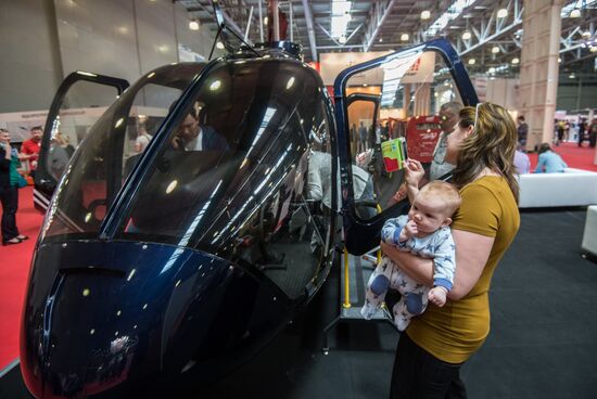 Eighth International Helicopter Technology Exhibition "Heli-Russia 2015"