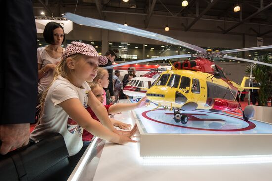 Eighth International Helicopter Technology Exhibition "Heli-Russia 2015"