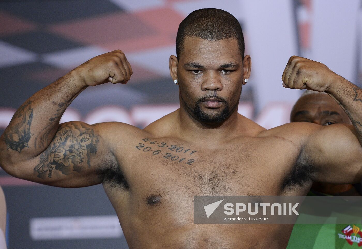 Boxing. Official weigh-ins of Alexander Povetkin and Mike Perez