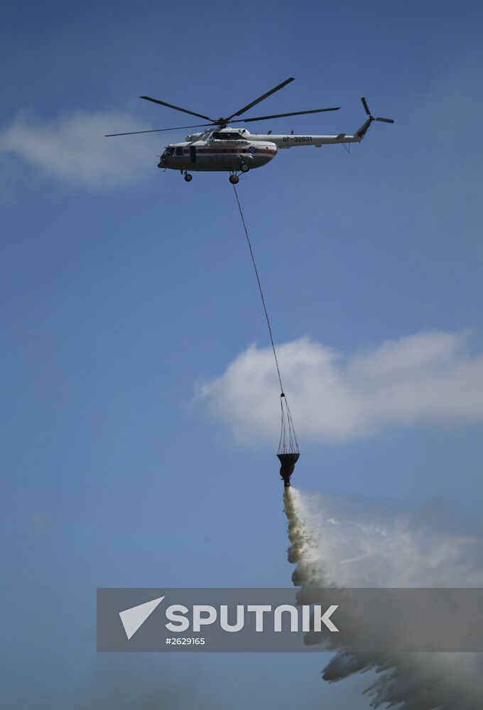 Demonstration exercise, part of the Integrated Safety and Security Exhibition 2015