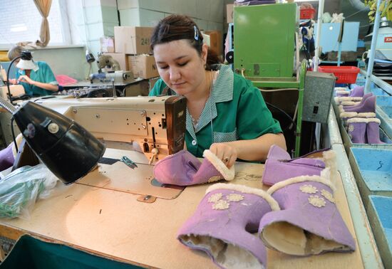 The “Unichel” footwear factory in Chelyabinsk