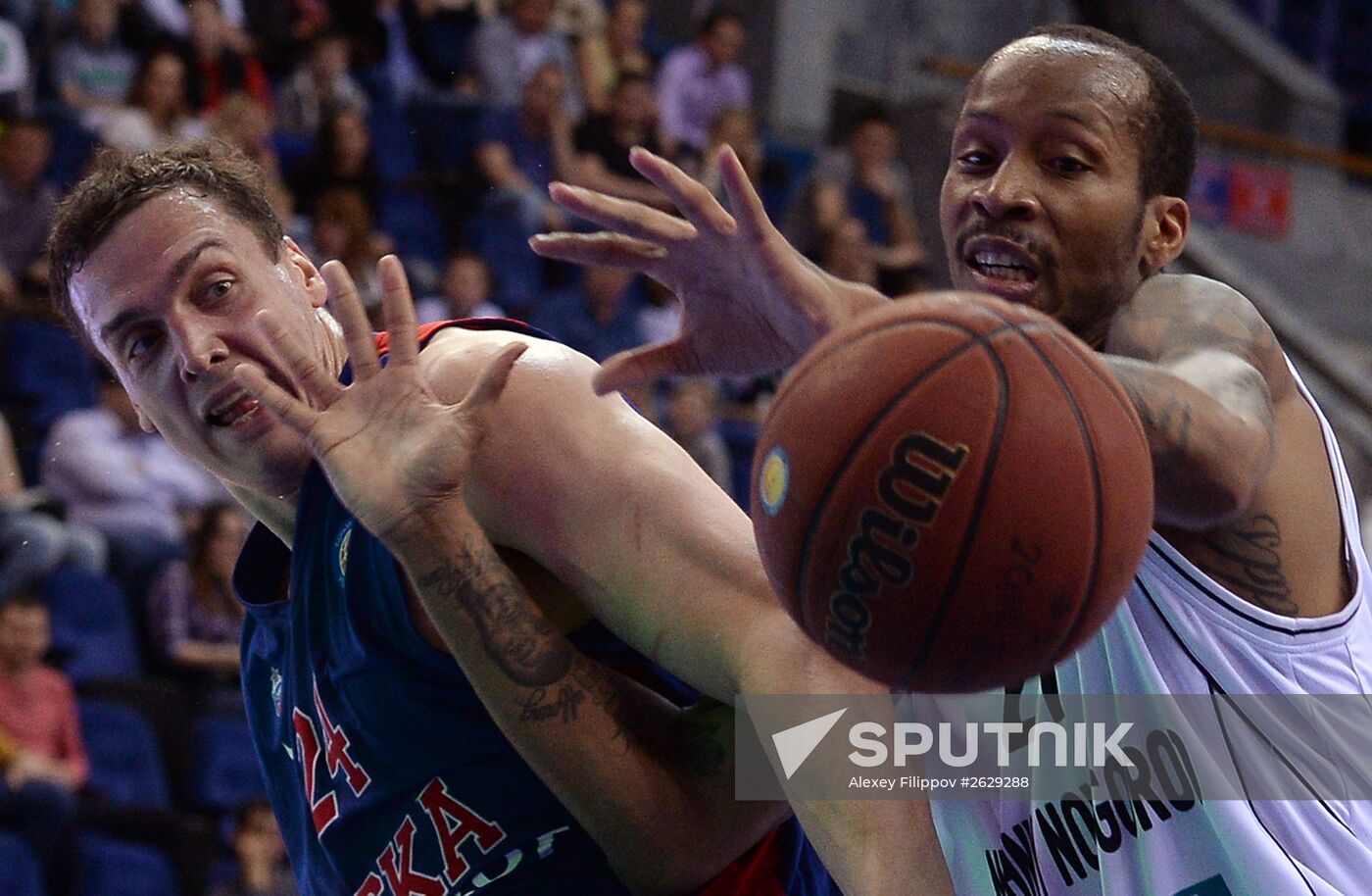 Basketball. VTB United League. CSKA vs. Nizhny Novgorod