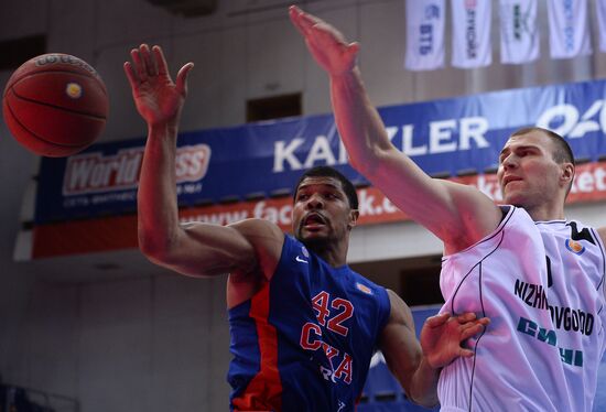 Basketball. VTB United League. CSKA vs. Nizhny Novgorod