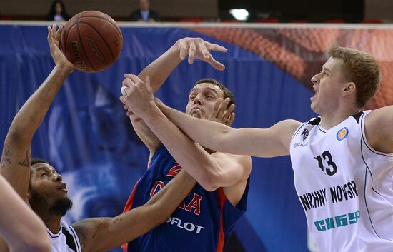 Basketball. VTB United League. CSKA vs. Nizhny Novgorod