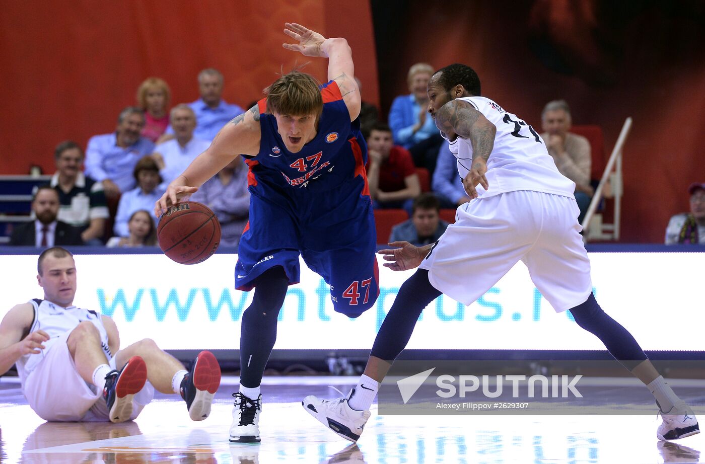 Basketball. VTB United League. CSKA vs. Nizhny Novgorod