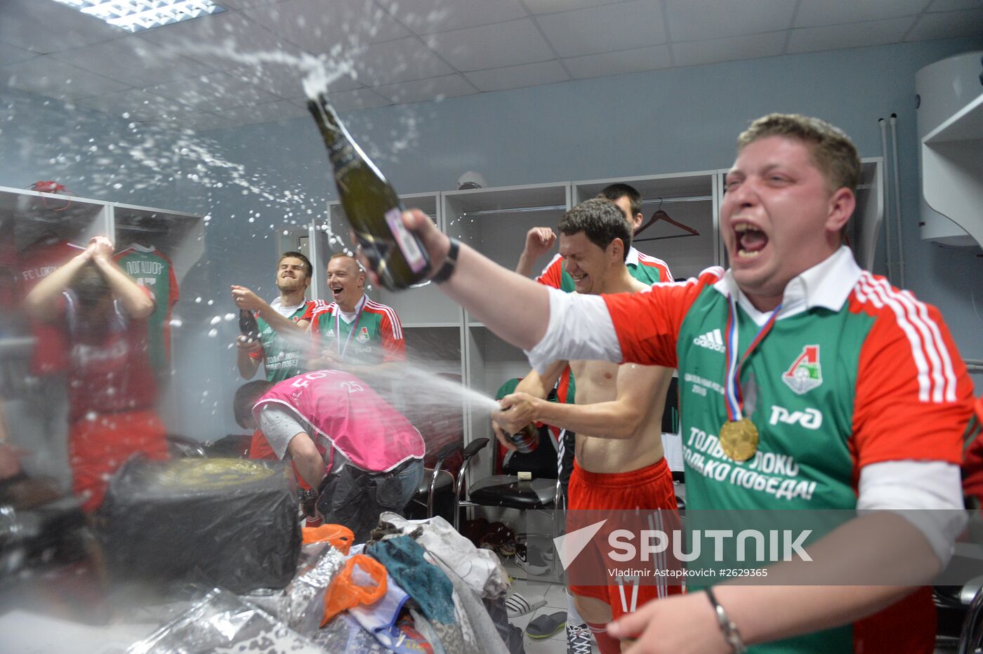 Football. Russia Cup final. Lokomotiv vs. Kuban