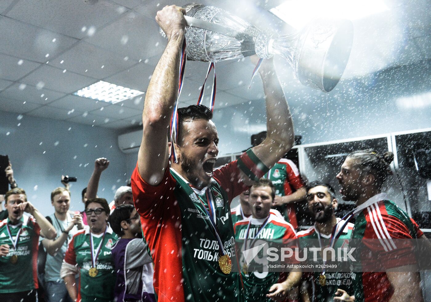 Russian Football Cup. Lokomotiv vs. Kuban. Finals