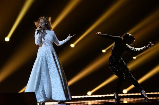 Final rehearsal for the Eurovision Song Contest 2015 in Vienna