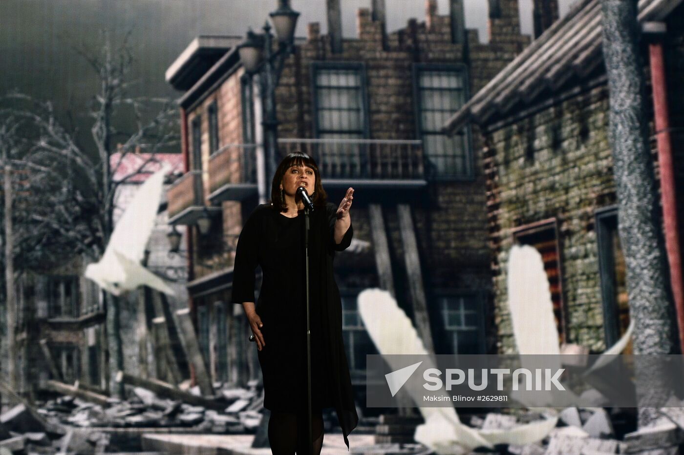 Final rehearsal for the Eurovision Song Contest 2015 in Vienna