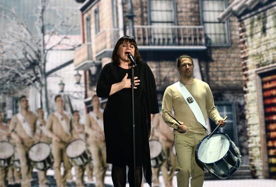 Final rehearsal for the Eurovision -2015 Song Context in Vienna