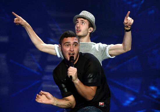 Final rehearsal for the Eurovision -2015 Song Context in Vienna