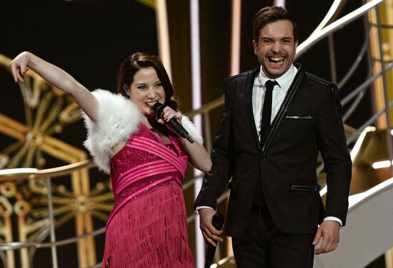 Final rehearsal for the Eurovision -2015 Song Context in Vienna